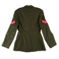 British Army 1980 Pattern No. 2 Olive Green Dress Jacket - QARANC - Medium 176/100