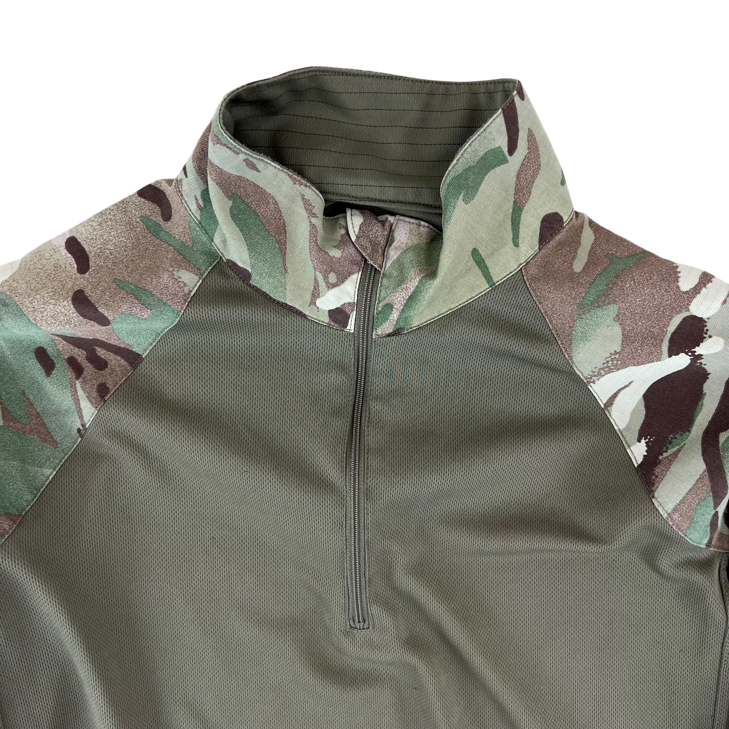 British Army MTP Camouflage Olive Green UBACS Combat Shirt - Large