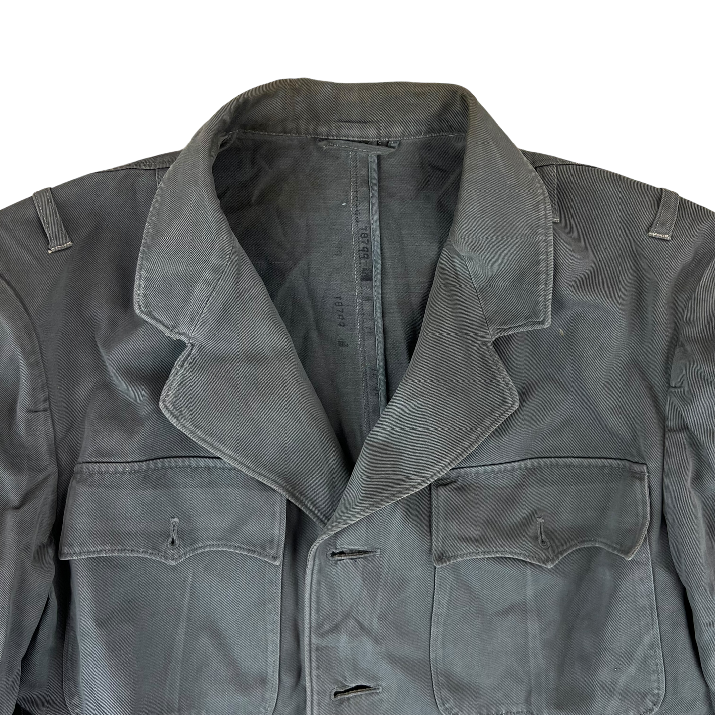 US Navy WW2 Chief Petty Officer's Grey Working Jacket - Medium
