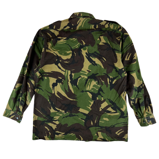 Dutch Army Field Shirt DPM Woodland Camouflage Long Sleeve - Large