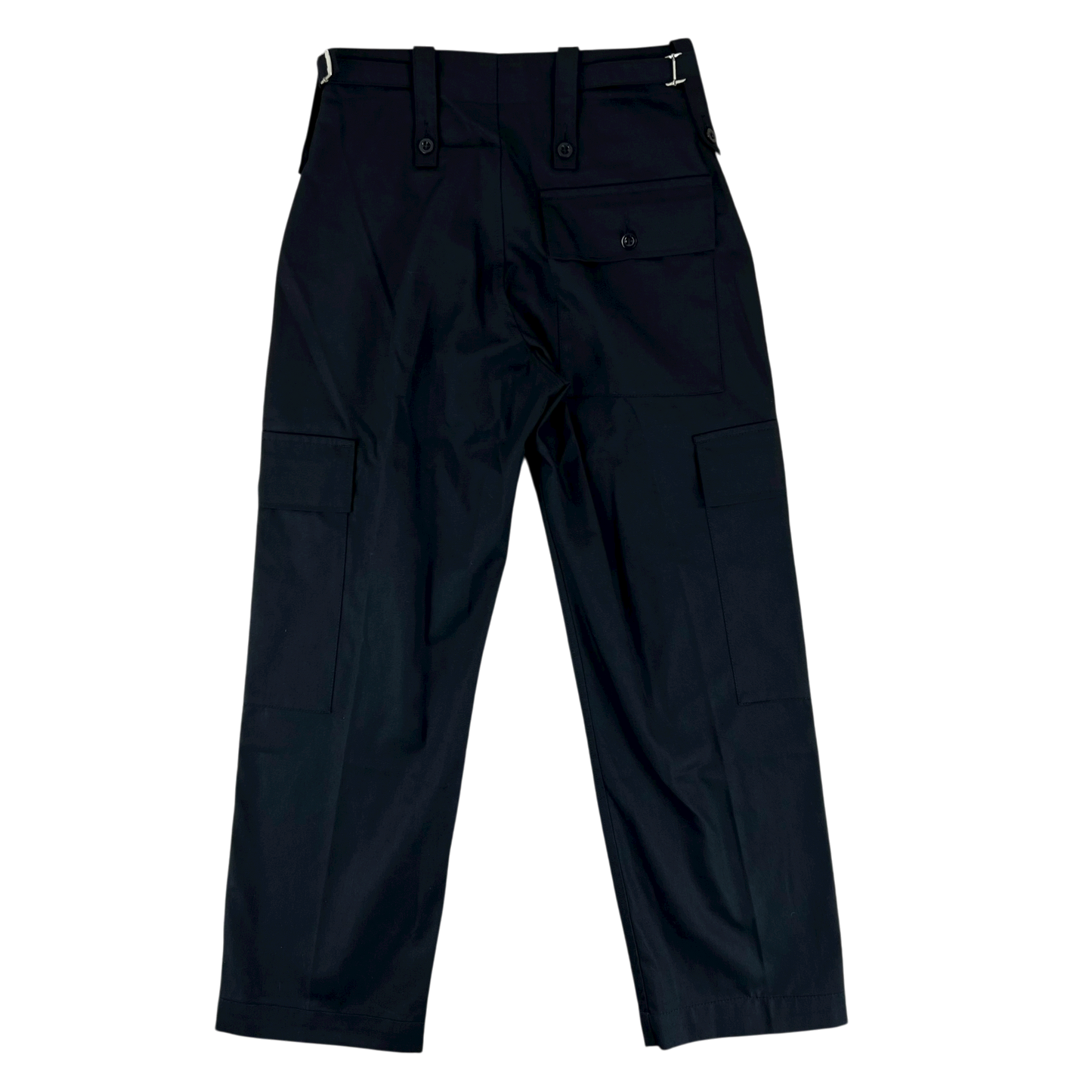 British Army Black Fatigue Work Trousers - W28 L27.5