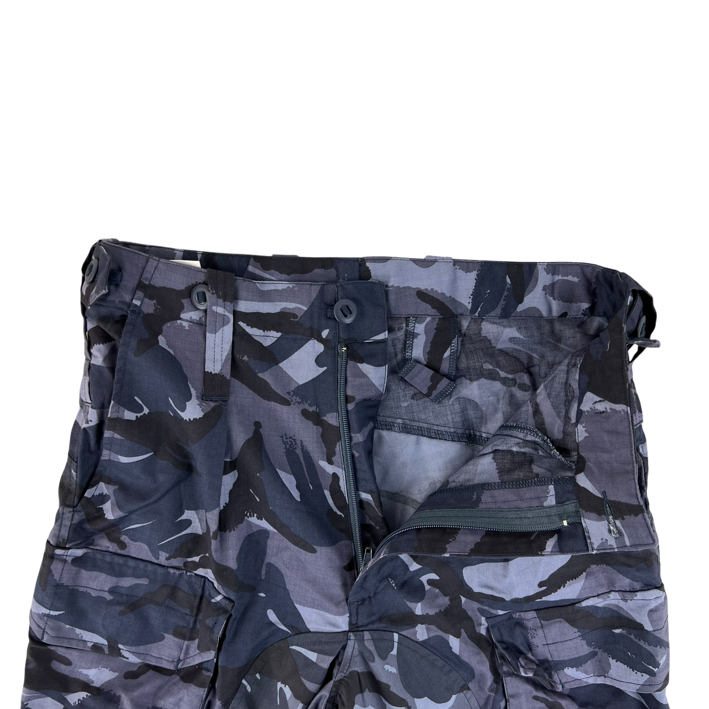 British Army OPFOR Blue DPM Camouflage Combat Trousers - W30 L30.5
