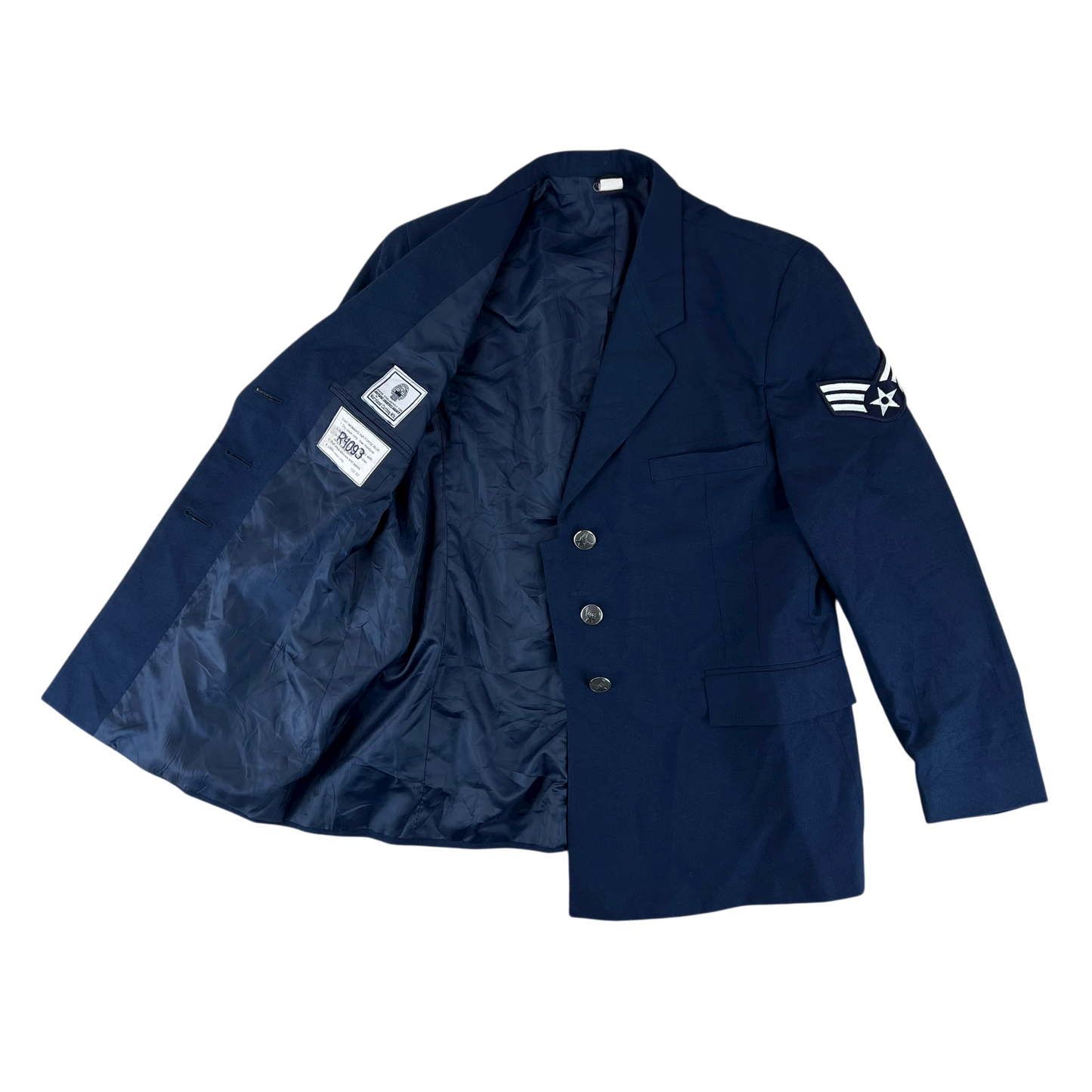 US Air Force Women's Blue Serge Service Dress Jacket - Medium 16ML