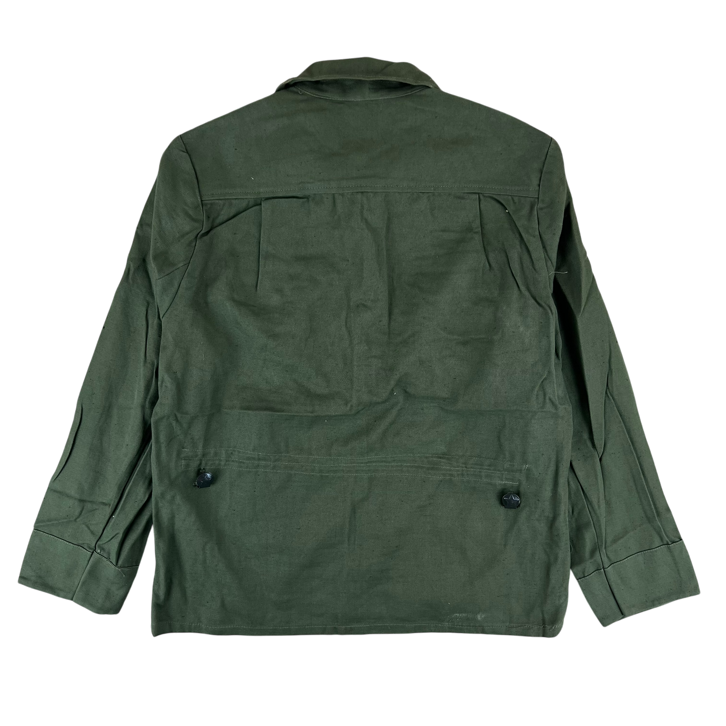 Bulgarian People's Army Cotton Olive Green Cossack Shirt - Medium