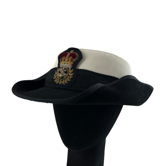 British Royal Navy Women's Officer's Tricorn Dress Cap - X Small 54cm