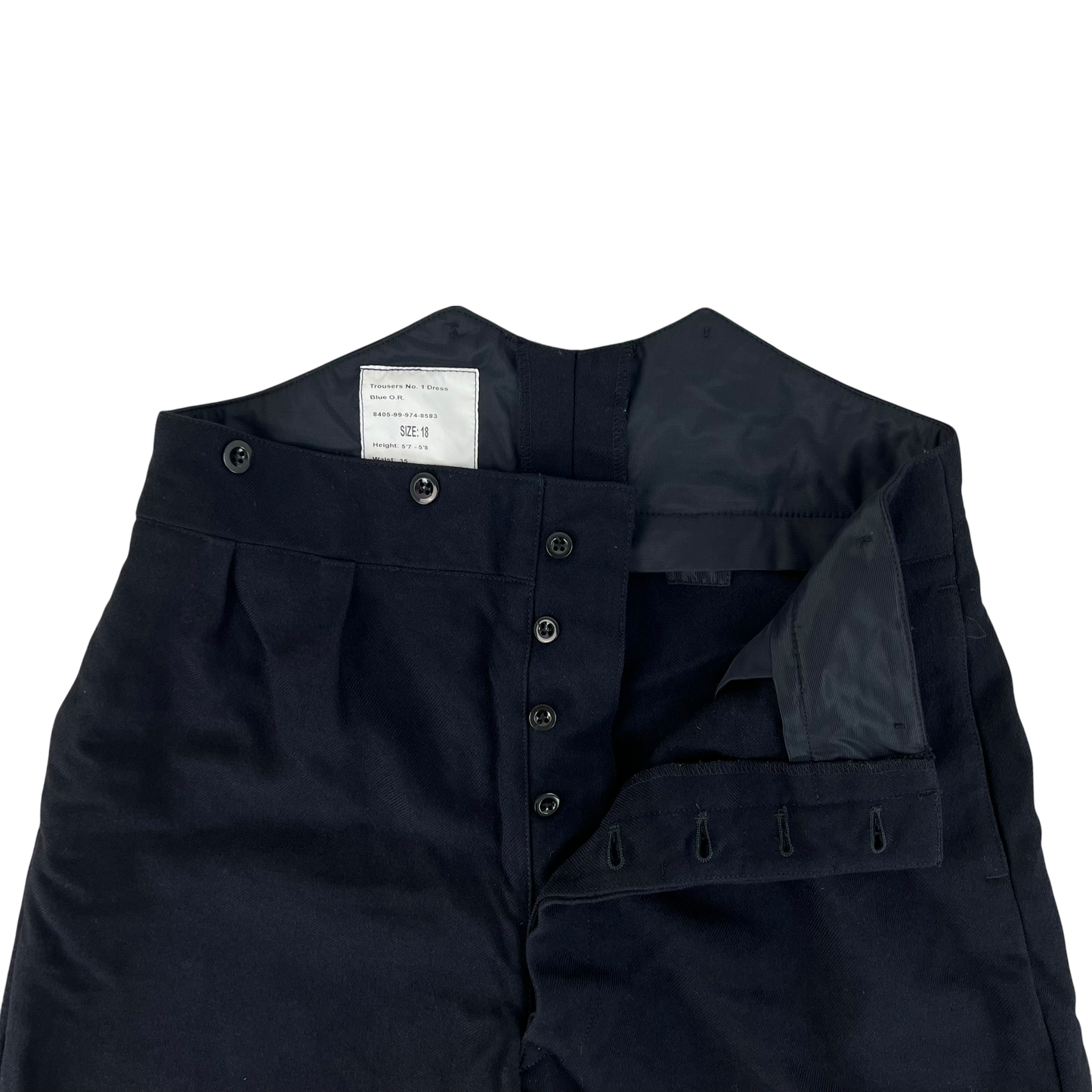 British Army No1 Blues Dress Trousers - W35 L30.5