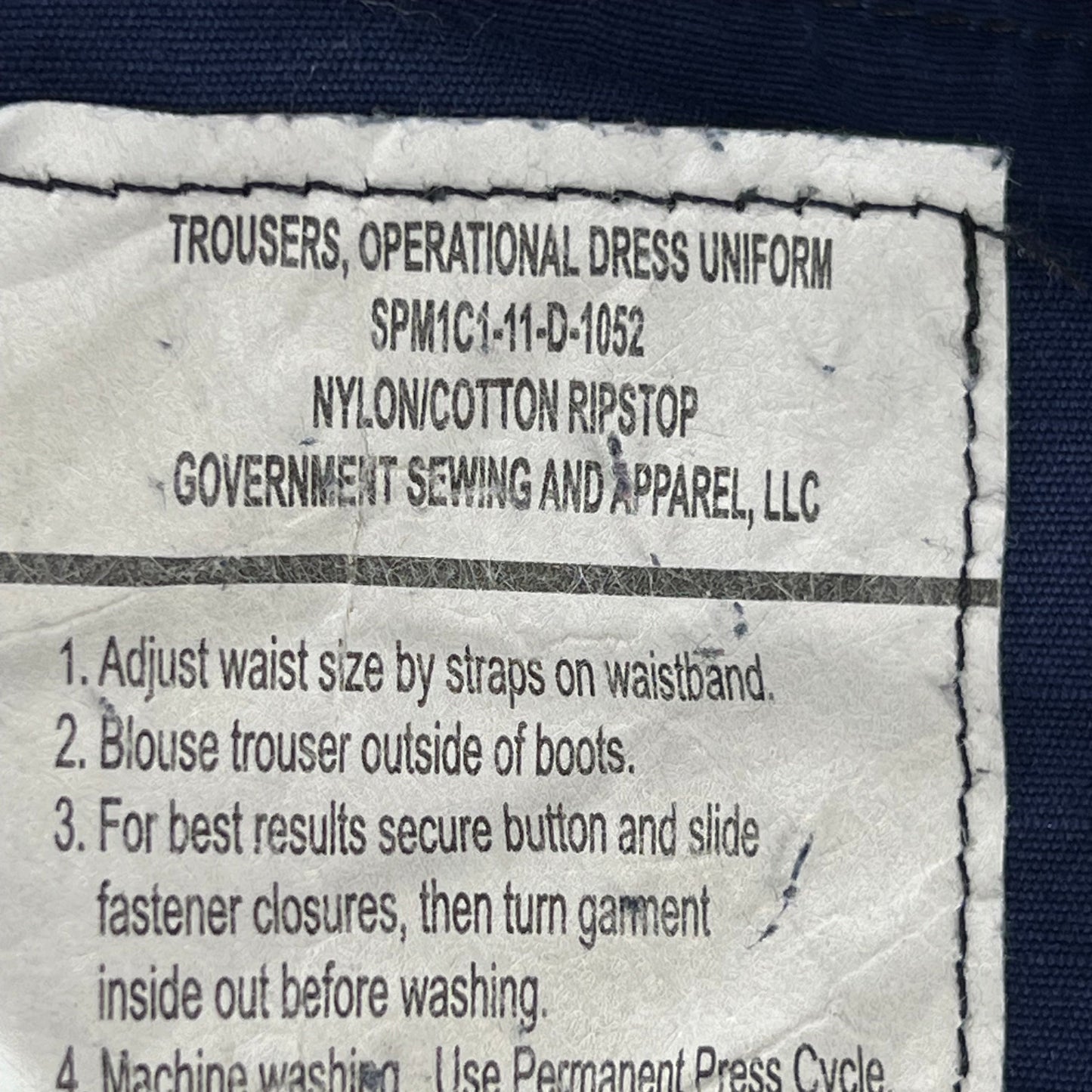 US Navy Coastguard BDU Utility Trousers - W30 L27.5