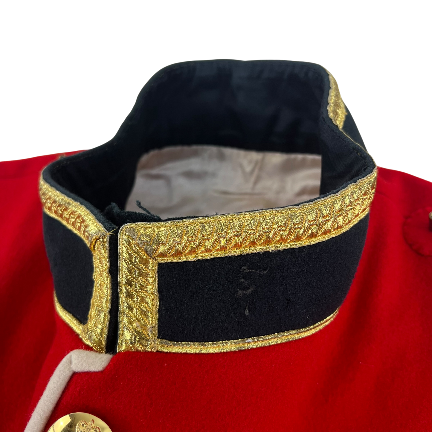 British Army Red Tunic Jacket - Queen's Division Normandy Band - Large