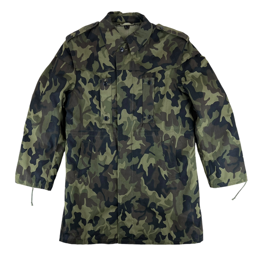 Romanian Army M1990 Leaf Pattern Cold Weather Field Jacket w/ Liner - Medium