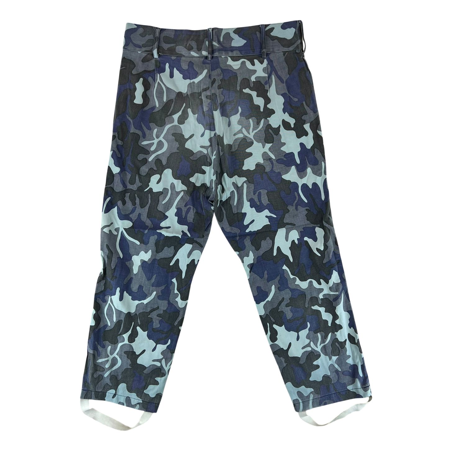 Romanian Army / Police M1990 Blue Leaf Camouflage Trousers - W35 L24.5
