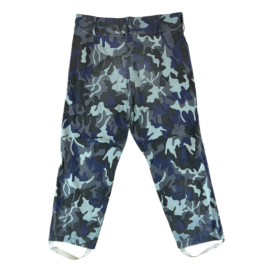 Romanian Army / Police M1990 Blue Leaf Camouflage Trousers - W35 L24.5