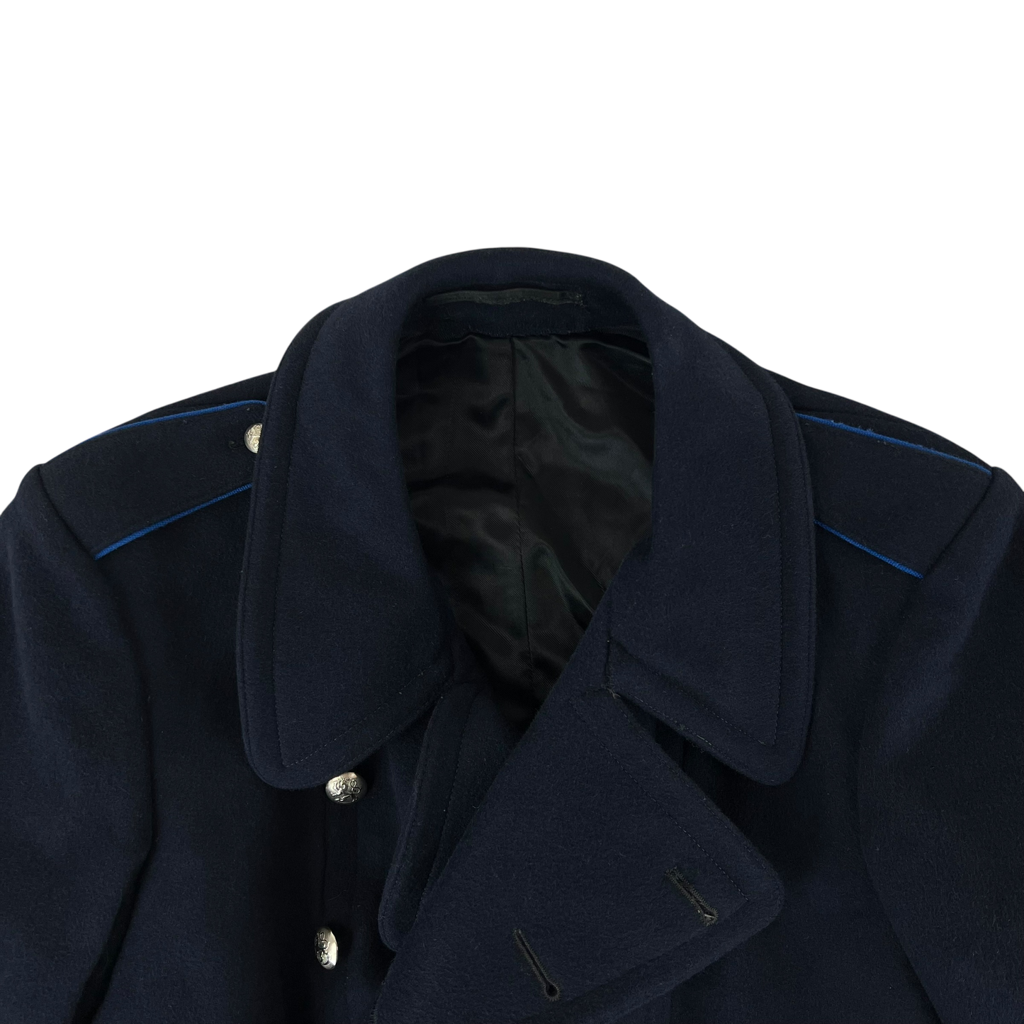 Finnish Police M41 60s Wool Greatcoat - Medium