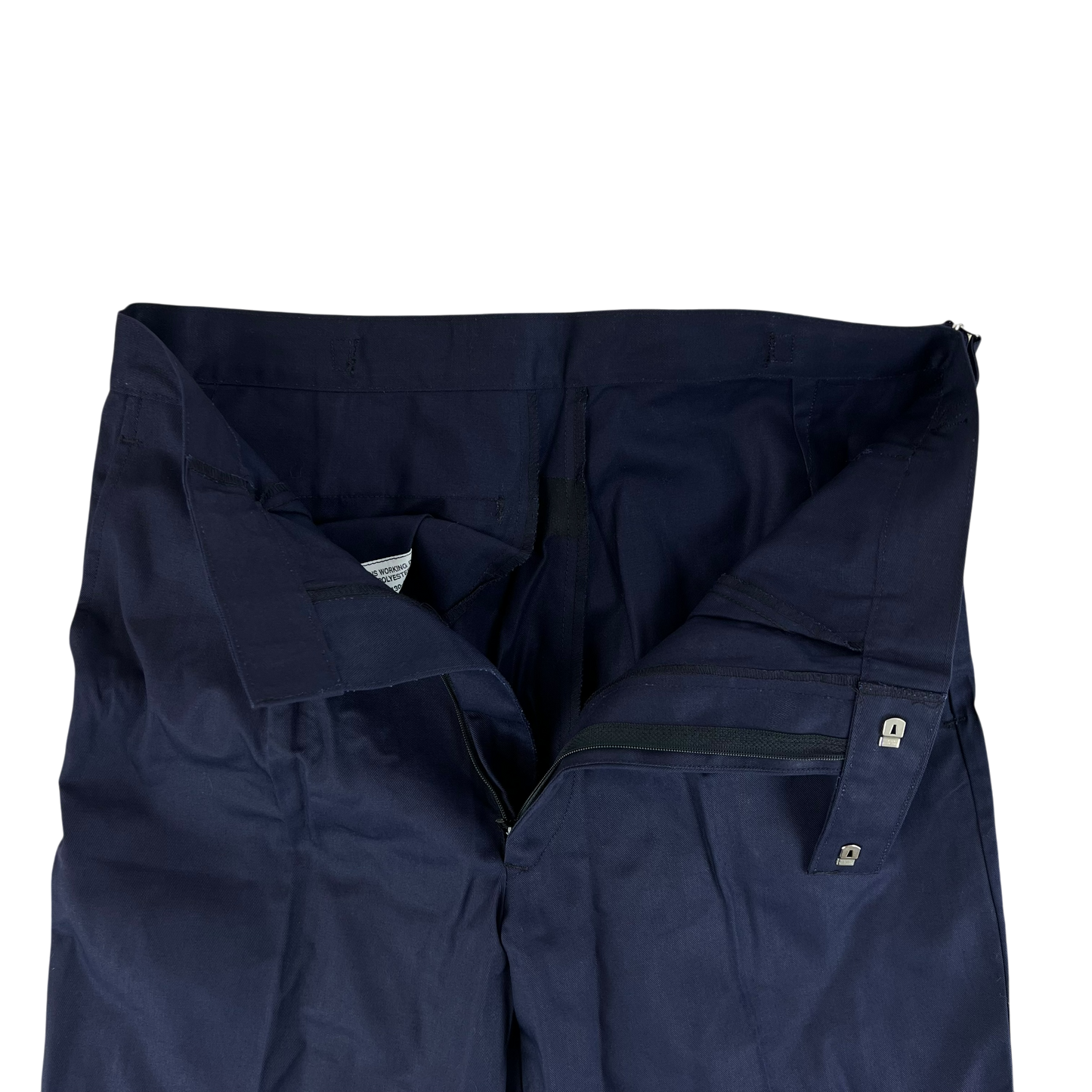 British Royal Navy Poly-Cotton Working Dress Trousers - W32 L30.5