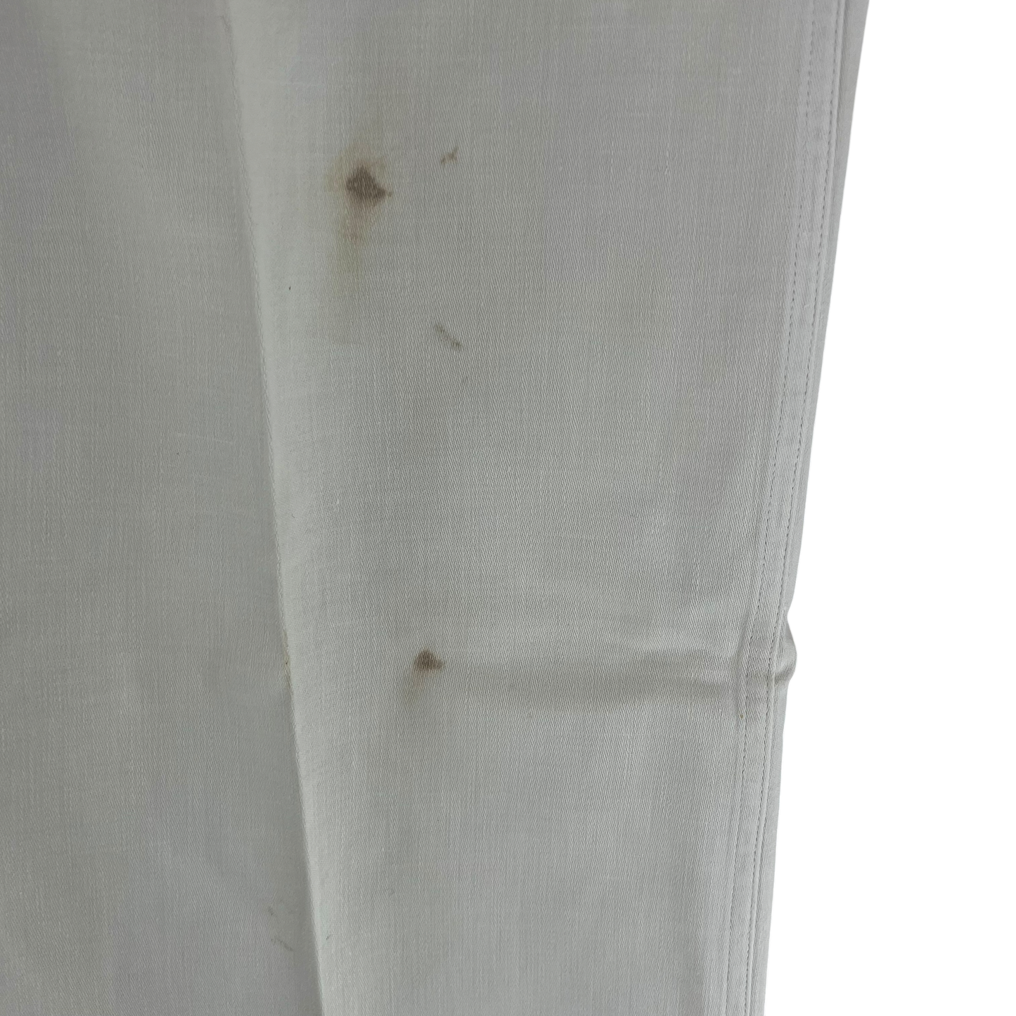 British Merchant Navy 50s Tropical White Trousers - W40 L32.5