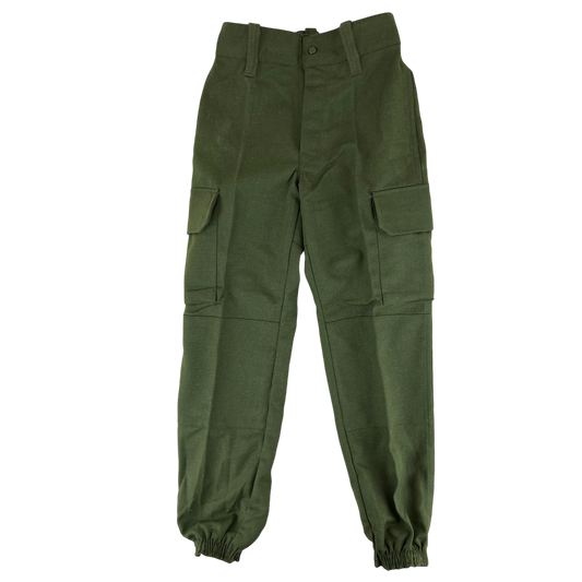 Spanish Army 80s Womens Winter Wool Blend Field Trousers - W31 L30