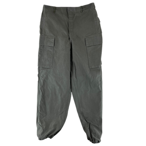 Dutch Air Force Grey Combat Trousers - W34 L32