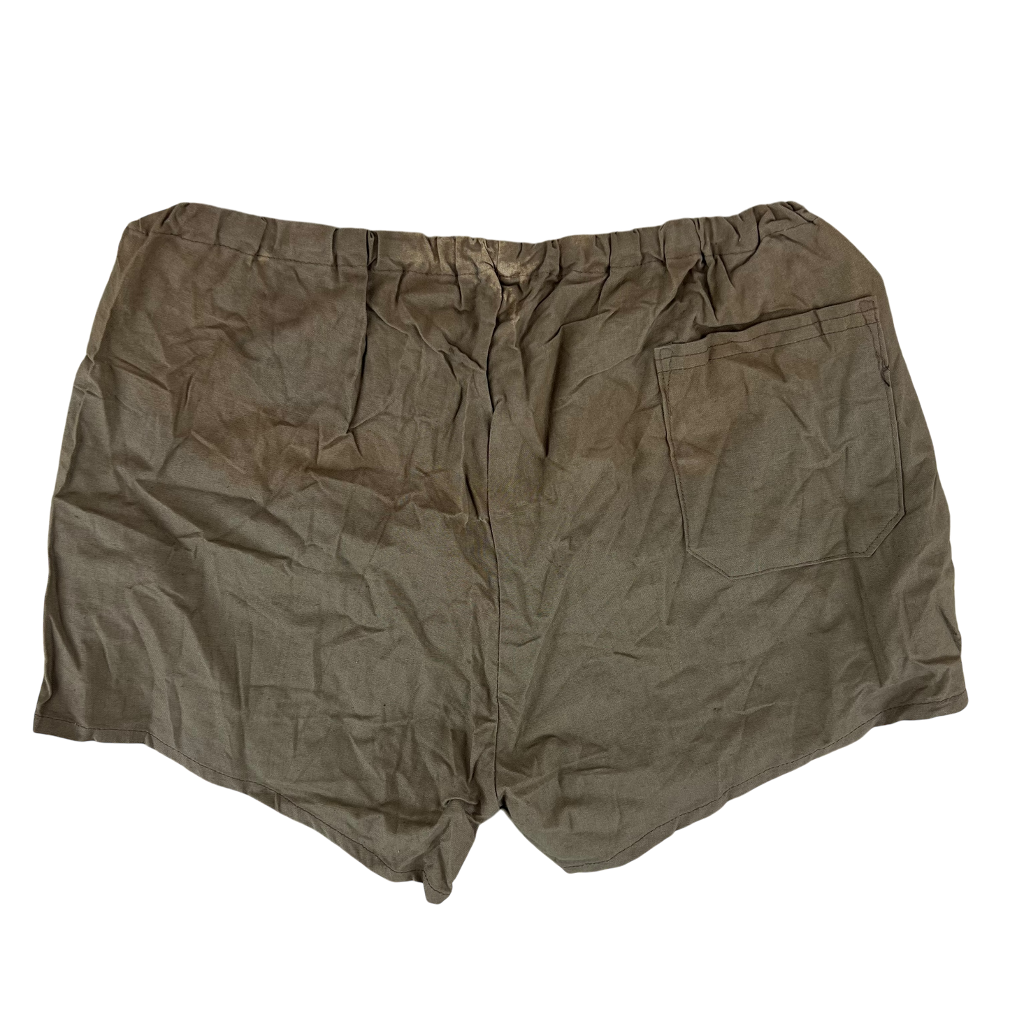 Czechoslovak Army 90's Olive PT Shorts - Small