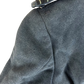 British RAF WW2 40's Officer's Blue Grey Wool Greatcoat w/ Belt - Medium Size 6