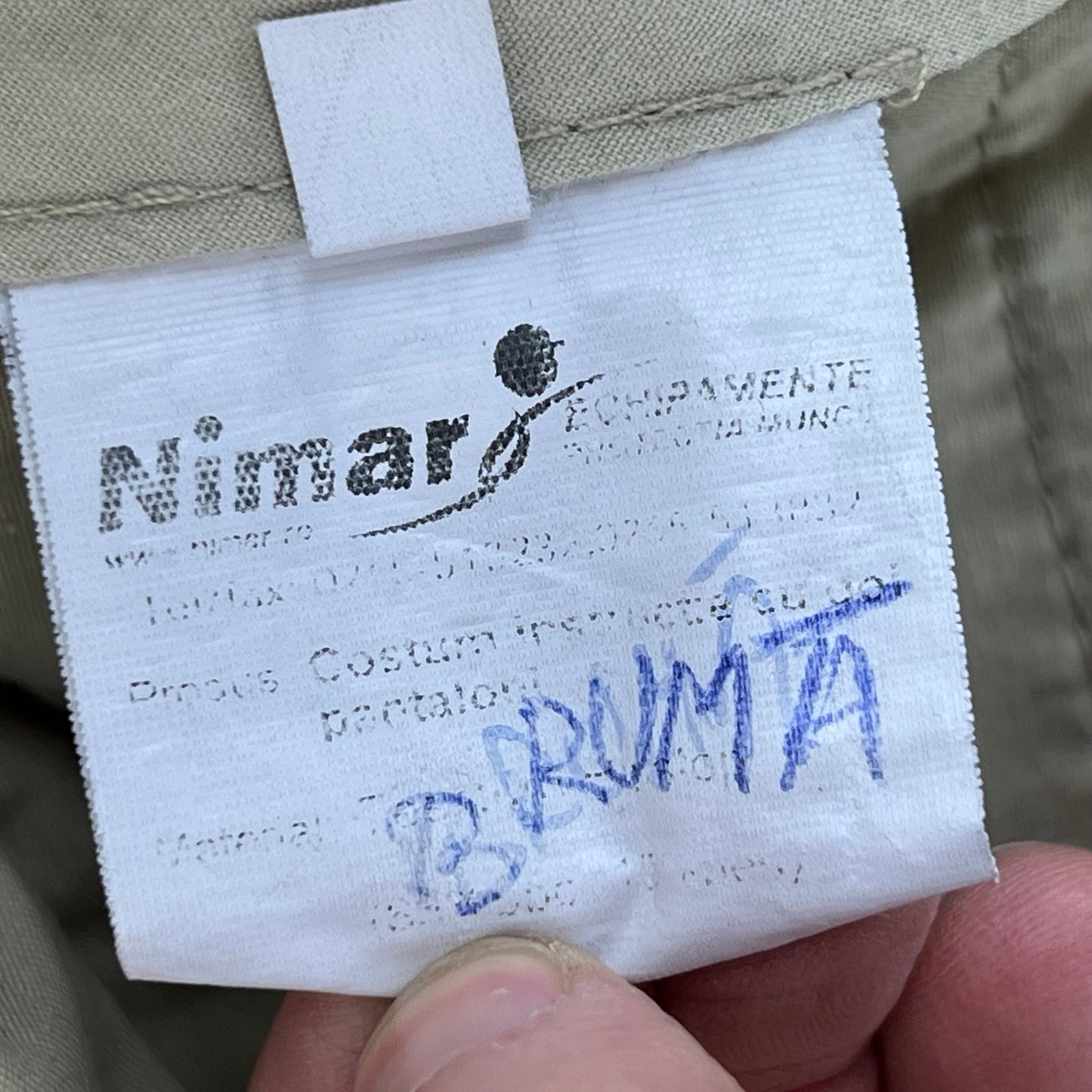 Romanian Army Tan Ripstop Trousers - W27 L26