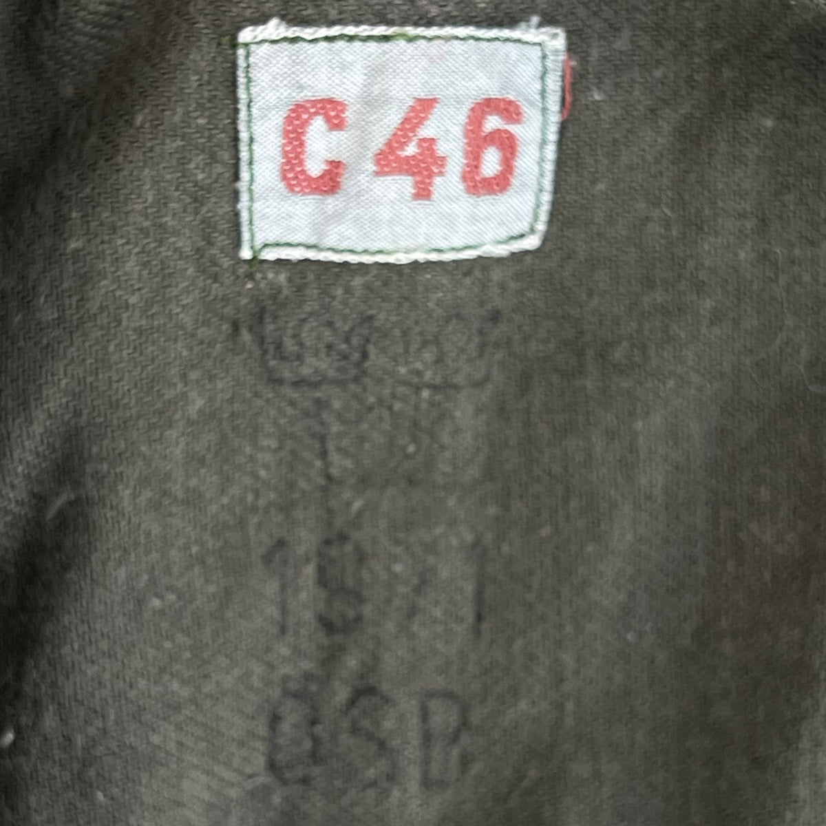 Swedish Army M59 Forest Green Field Jacket - Home Guard - Medium C46