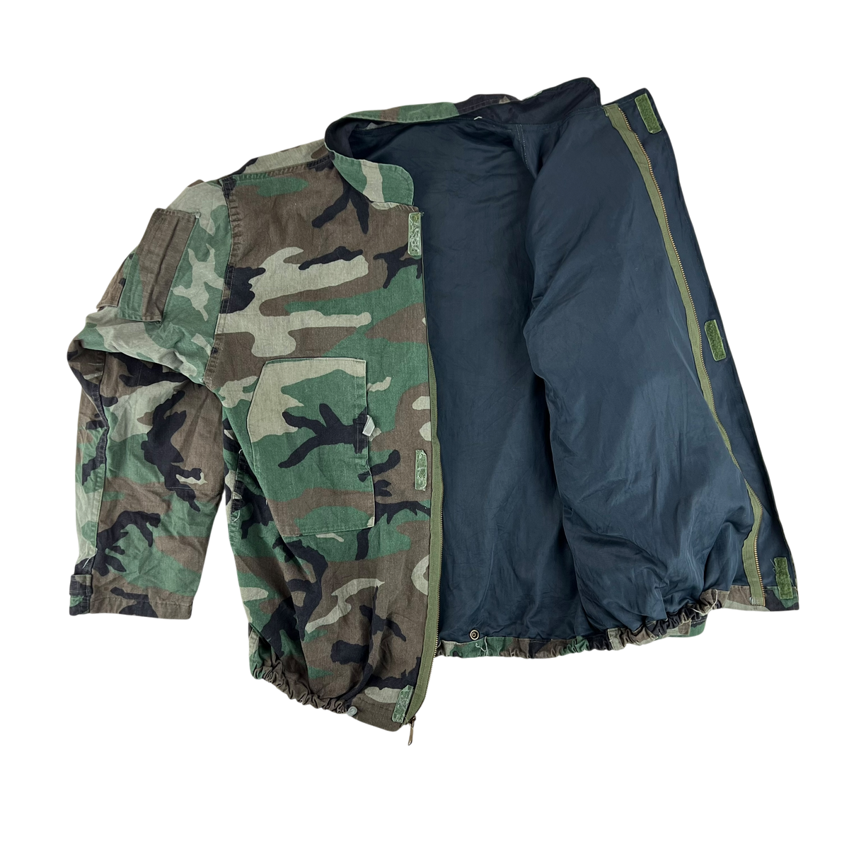 US Army M81 Camouflage Class I Chemical Protective Jacket - Large