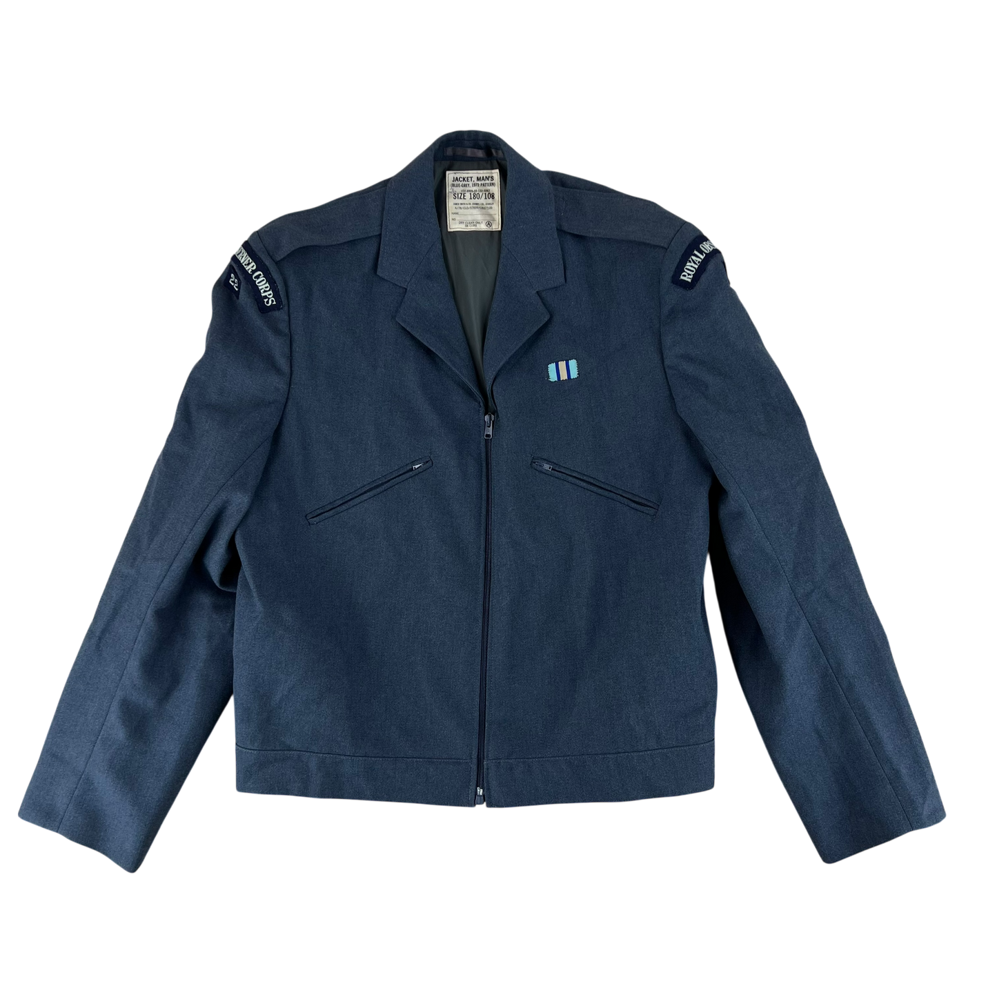 British Air Force RAF 72 Pattern GP Jacket - Royal Observer Corps - Large 180/108