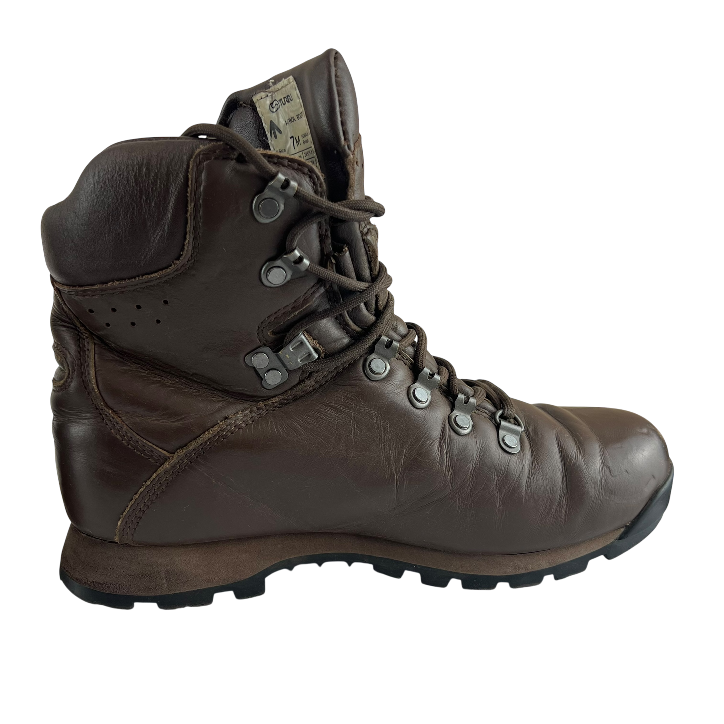 British Army Iturri Brown Desert Patrol Boots - Size 7M