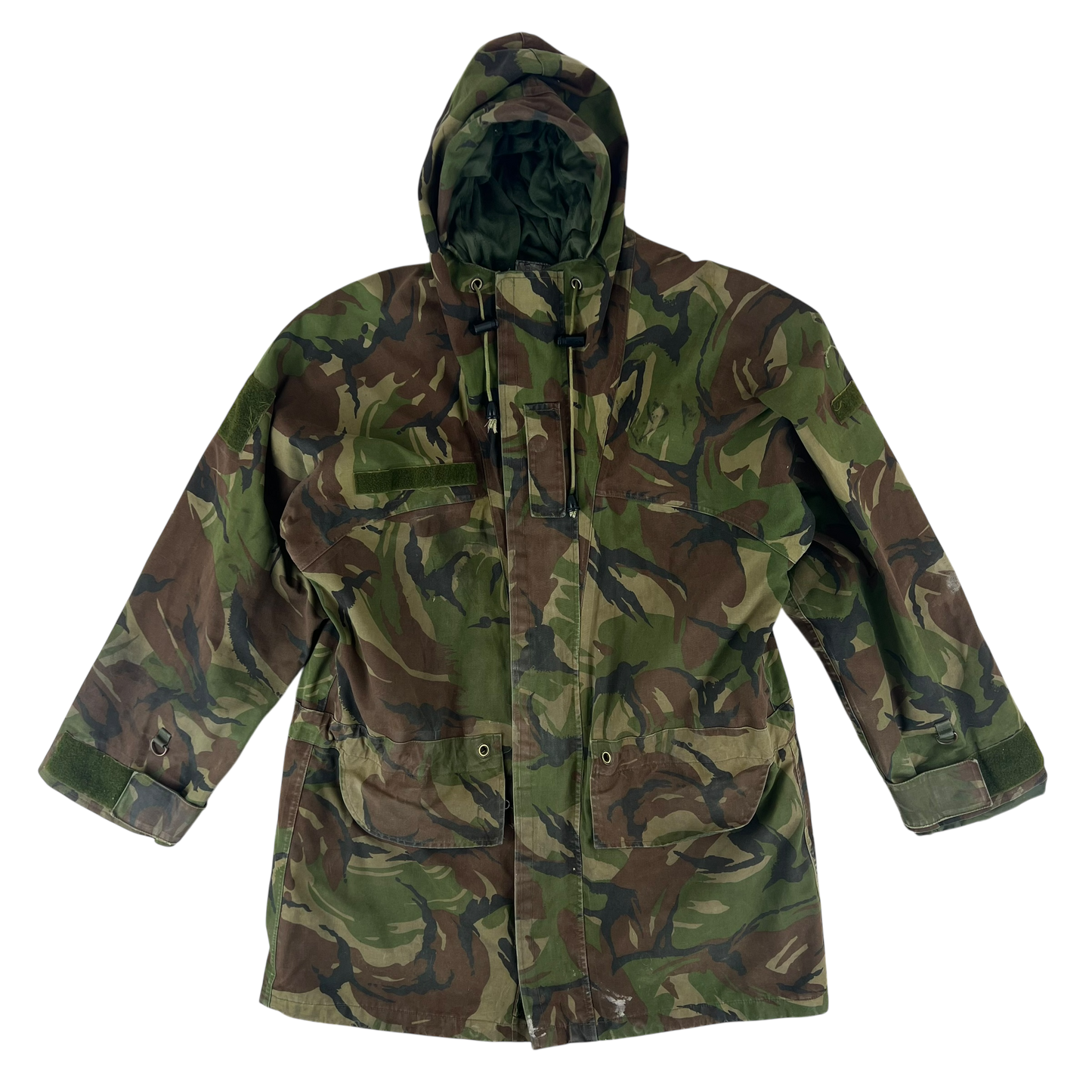 Dutch Army M93 DPM Woodland Camouflage MVP Parka - Large