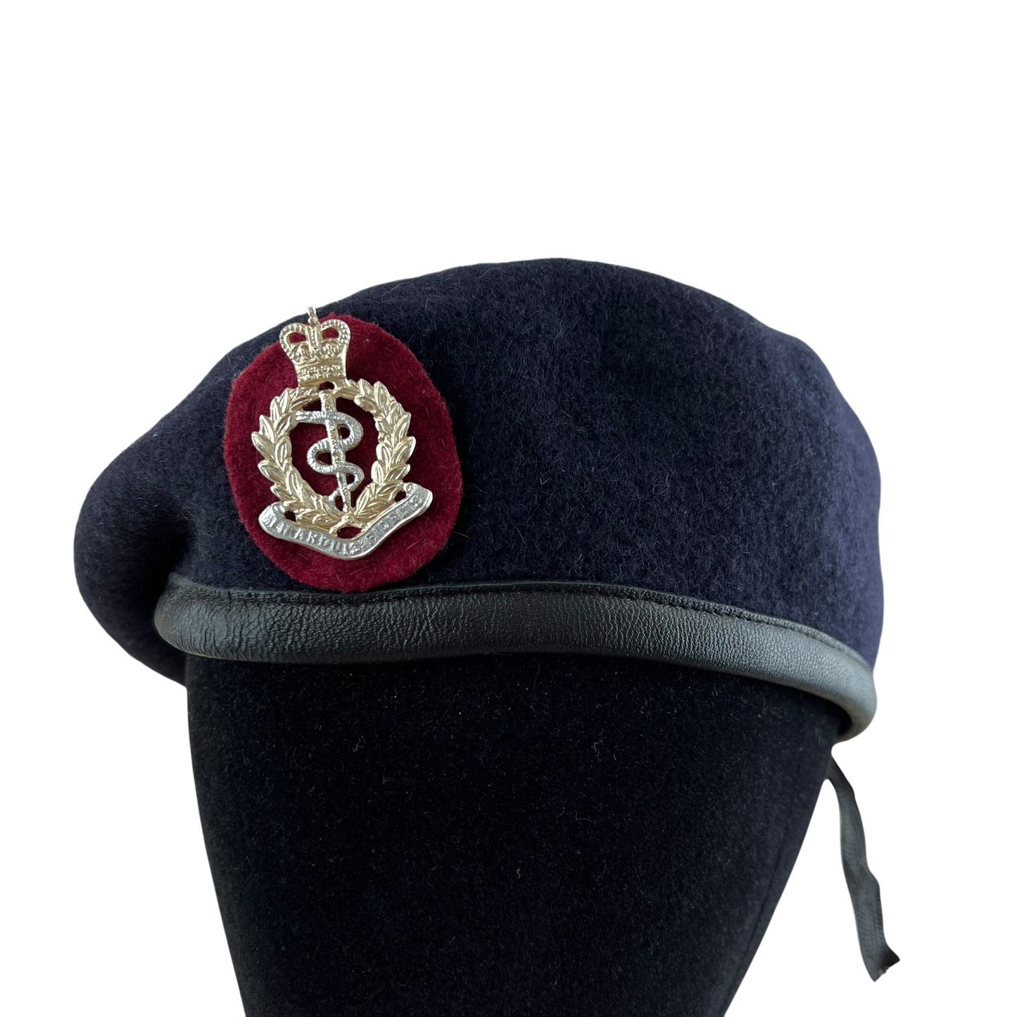 British Army Beret w/ Badge - Royal Army Medical Corps - Medium 58cm