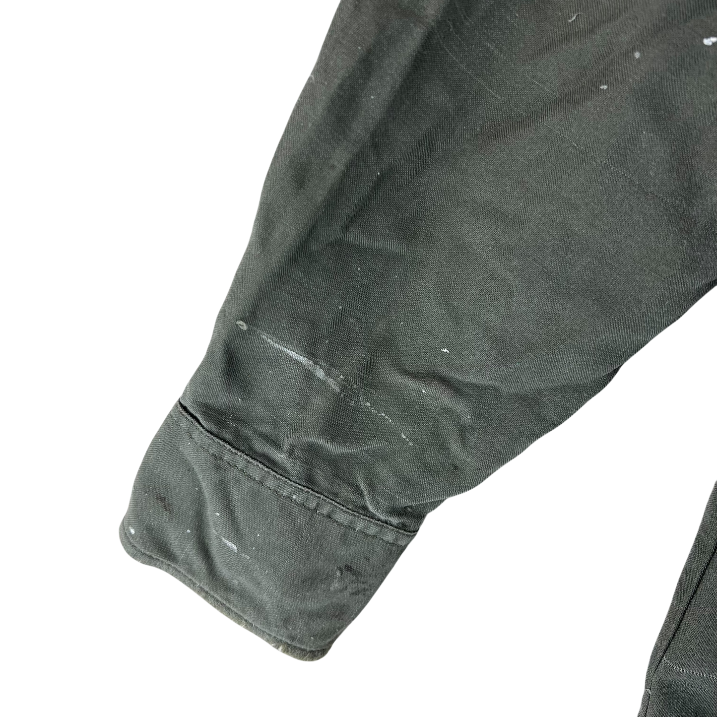 German Army Olive Green Long Sleeve Field Shirt - Large GrNr4