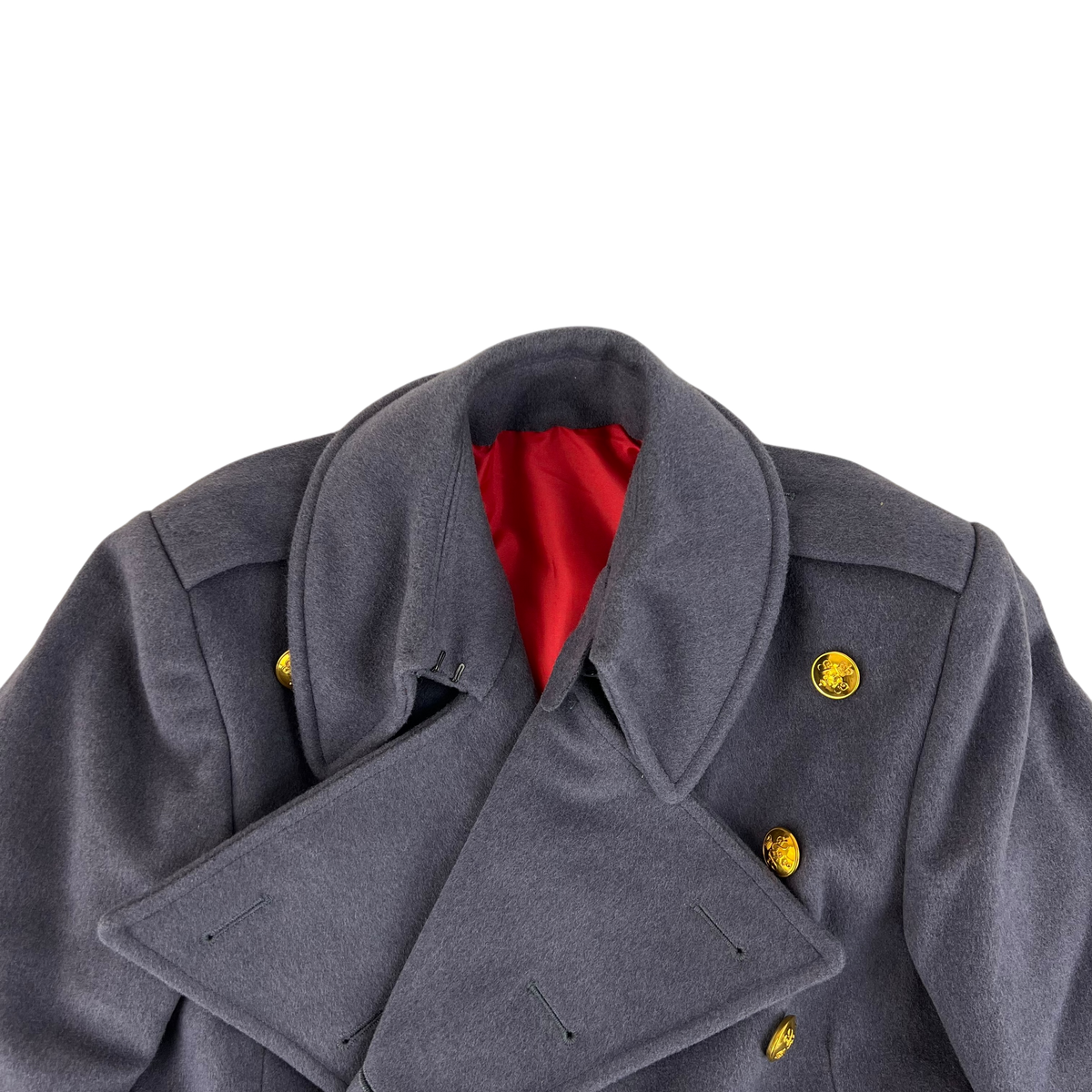 British Army Officer's Double Breasted Wool Greatcoat - Grenadier Guards - Medium