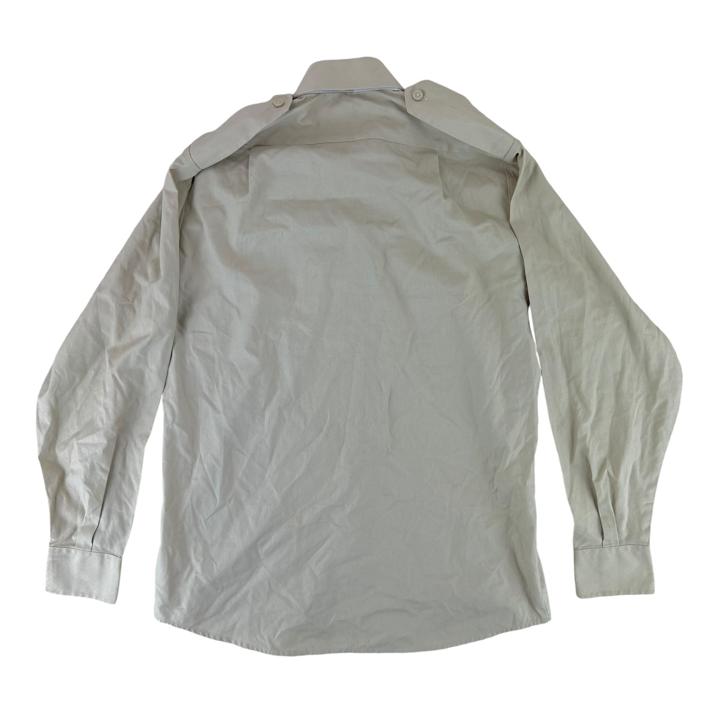 British Army Womens Fawn Shirt Long Sleeve - Small 88cm