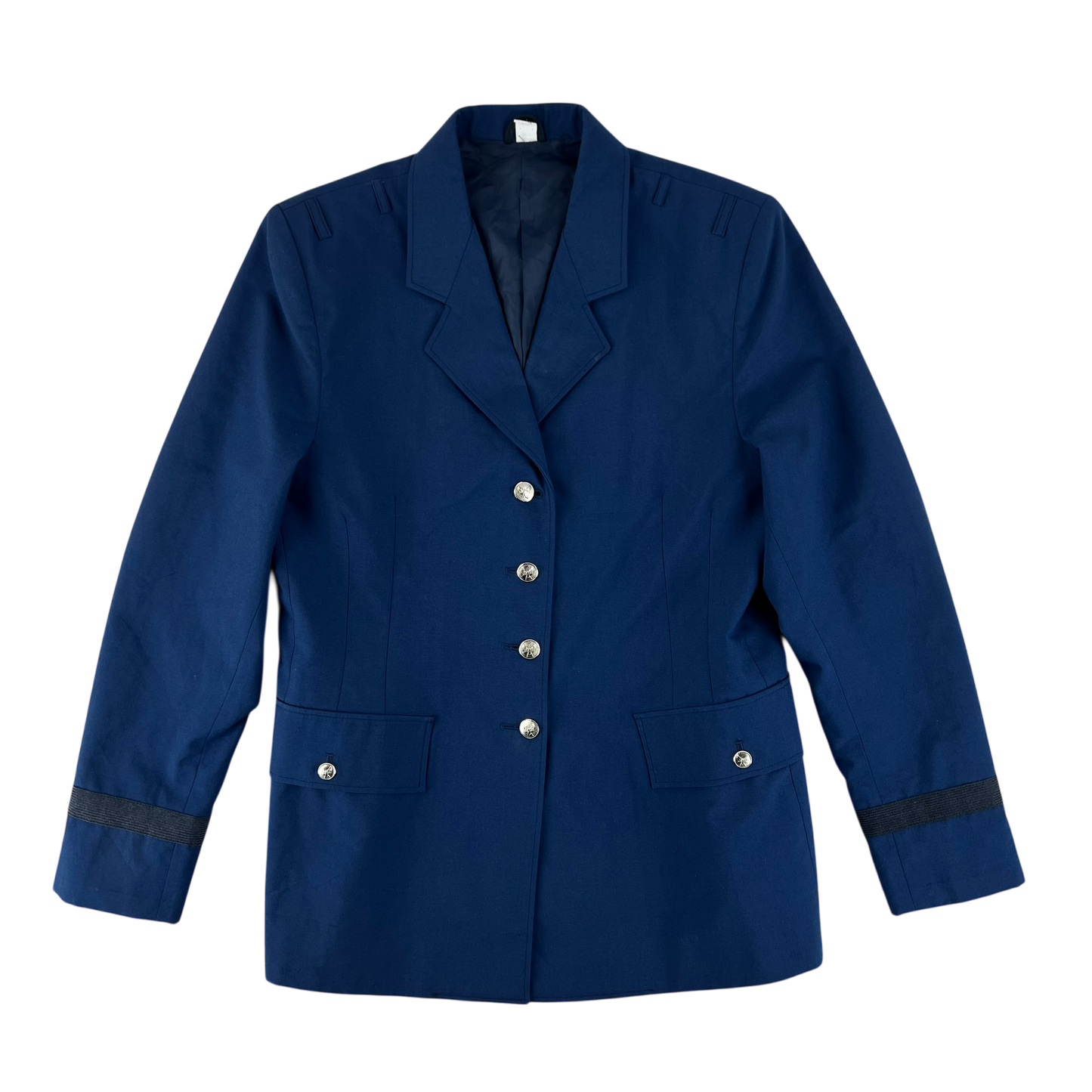 US Air Force Women's Blue Serge Service Dress Jacket - Medium 16L