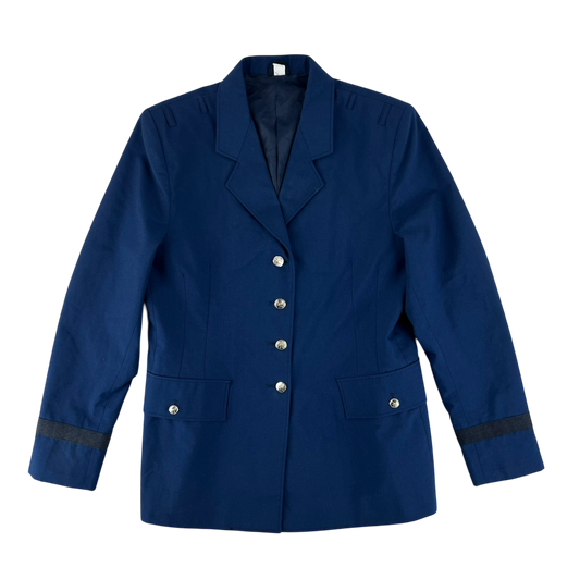 US Air Force Women's Blue Serge Service Dress Jacket - Medium 16L