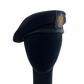 British Army Beret w/ Patch Navy Wool - Royal Logistics Corps - X Small 54cm