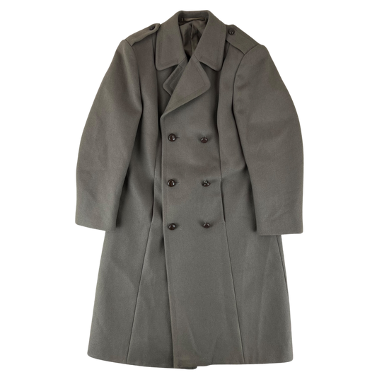 Dutch Army 80s Taupe Greatcoat - Medium