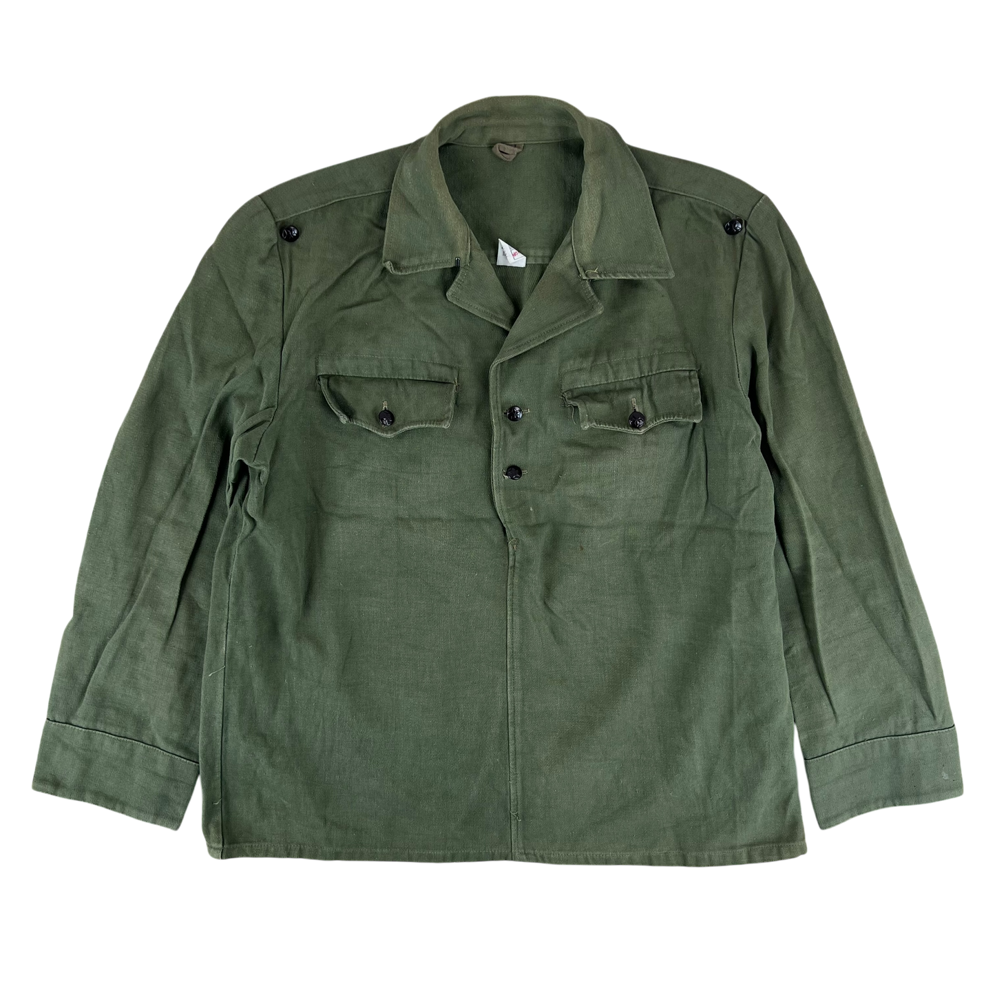 Bulgarian People's Army Olive Green Cossack Shirt - Large