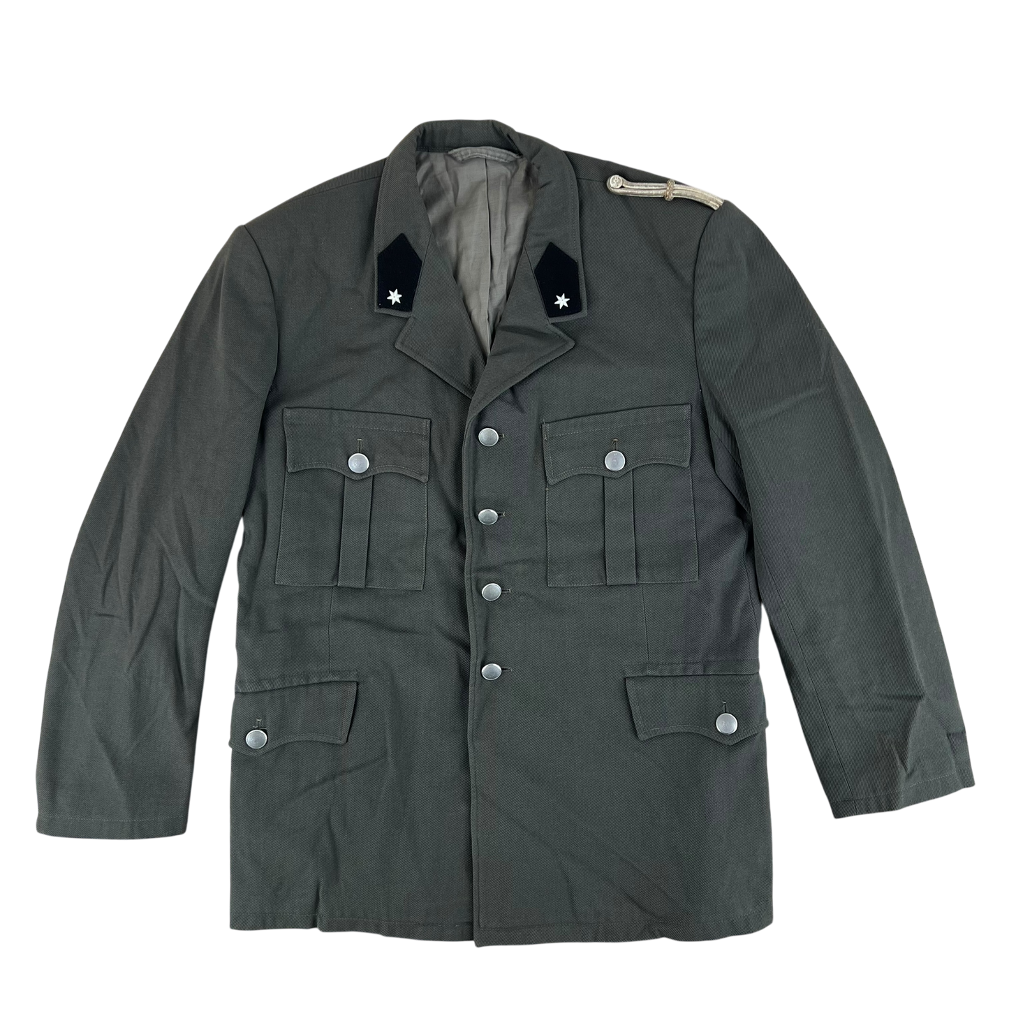 Austrian Army 1970's Grey Dress Jacket - Large