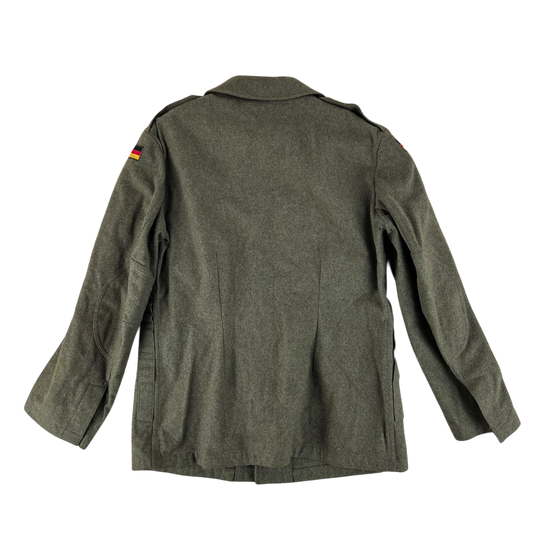 West German Army 60s Wool Field Jacket - Large