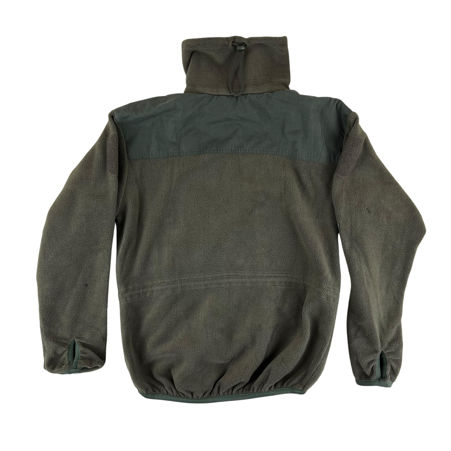 Austrian Army Olive Fleece Cardigan - Medium