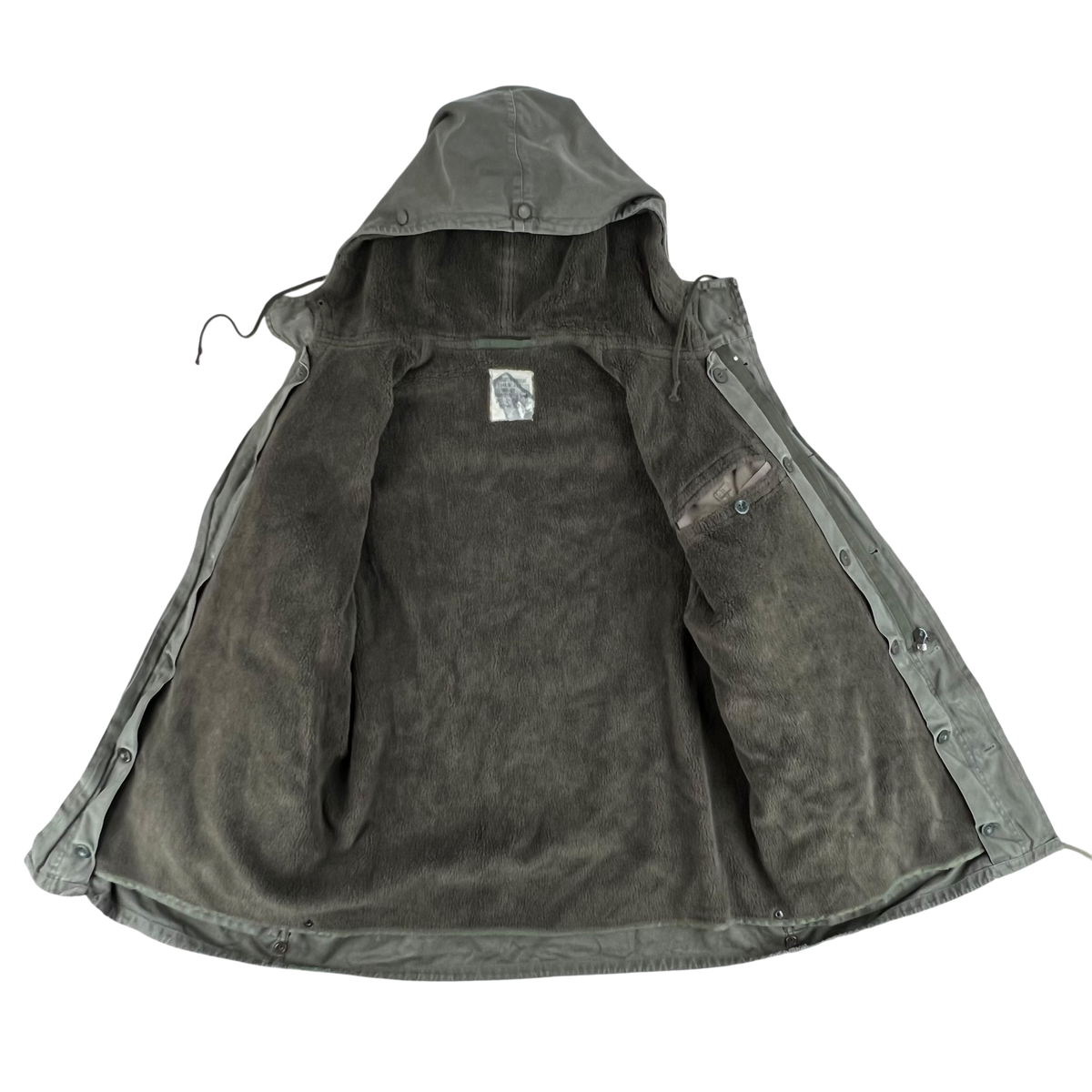 German Army Olive Drab Parka w Thermal Liner - Large Gr8