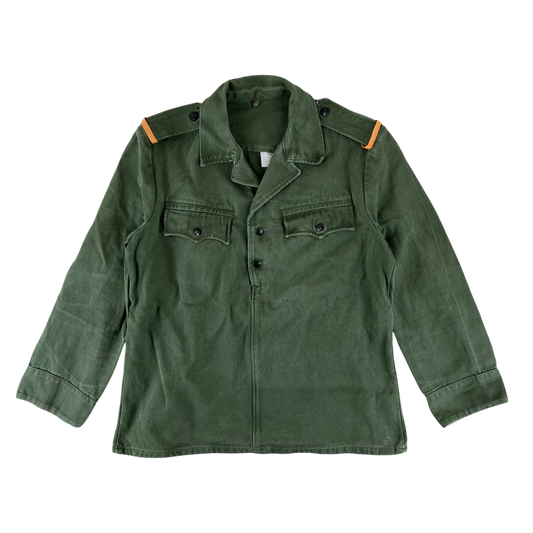Bulgarian People's Army Olive Green Cossack Shirt - Large