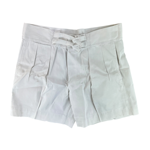 British Merchant Navy 50s Tropical White Shorts - W39