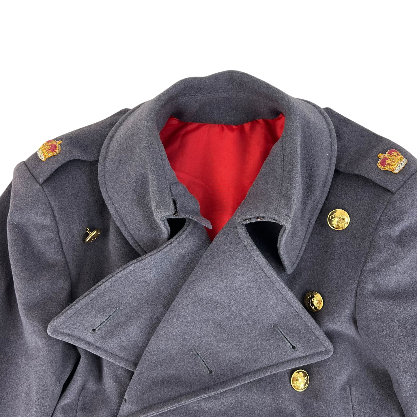British Army Officer's Double Breasted Wool Greatcoat - Grenadier Guards - Medium