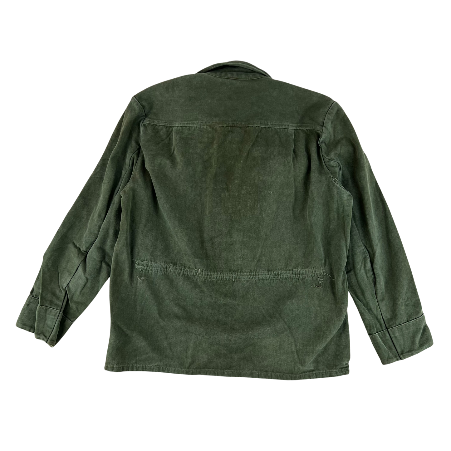 Bulgarian People's Army Olive Green Cossack Shirt - Medium