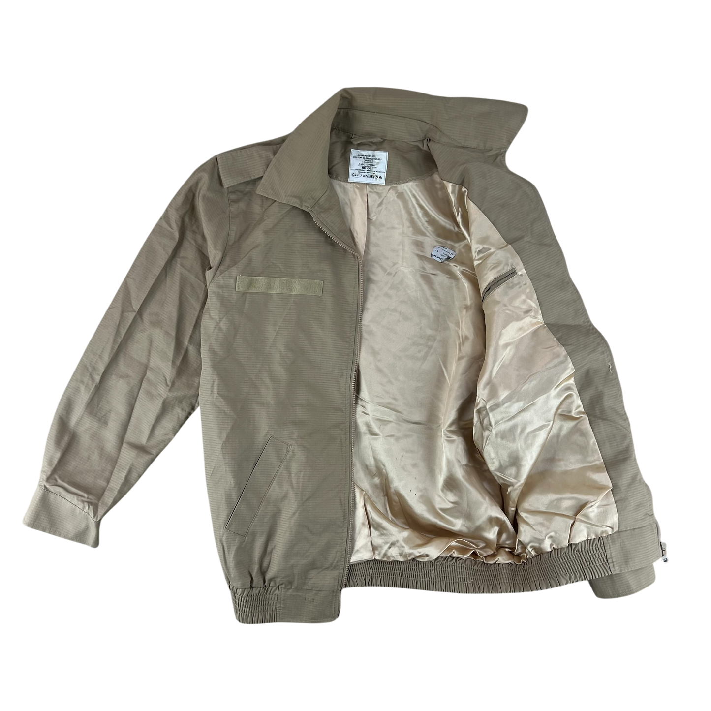 Romanian Army Tan Ripstop Blouson Jacket - Large