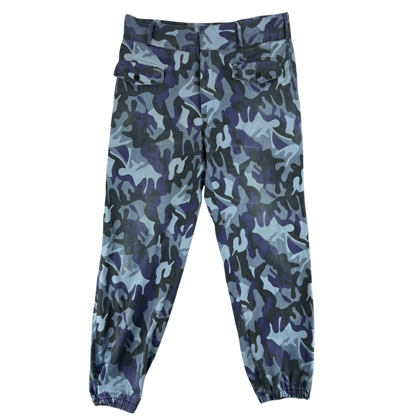 Romanian Army / Police M1990 Blue Leaf Camouflage Trousers - W38 L30