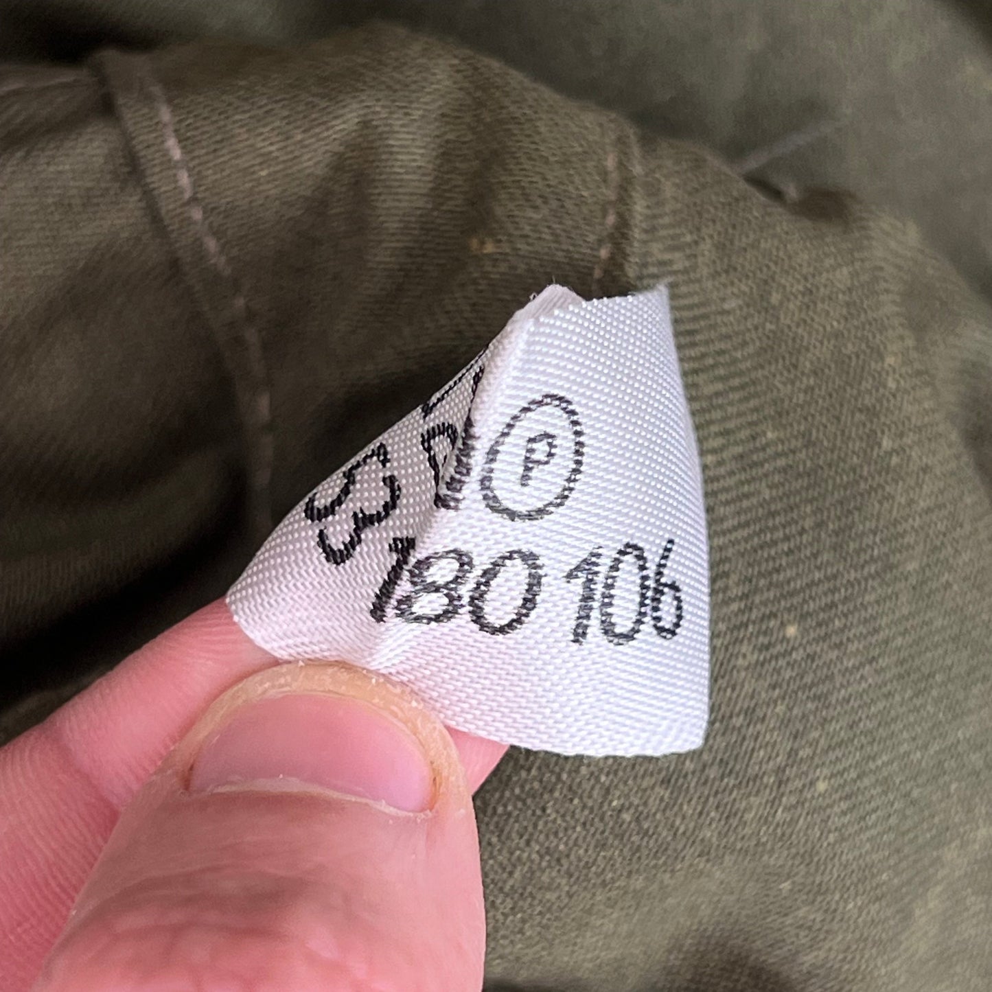 Czechoslovak Army M85 Field Parka w/ Belt Olive Green - X Large