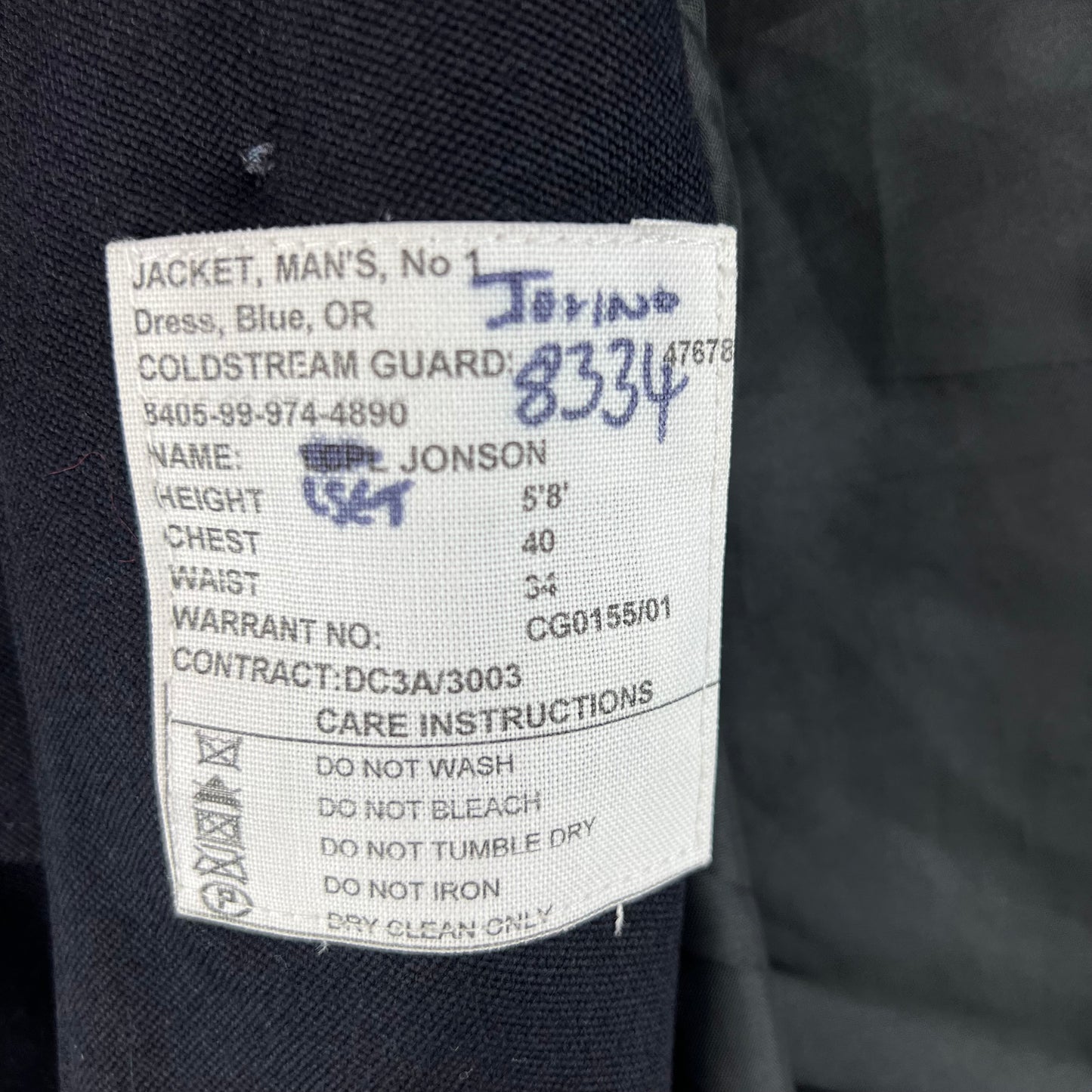 British Army No. 1 Dress Jacket - Coldstream Guards - Medium