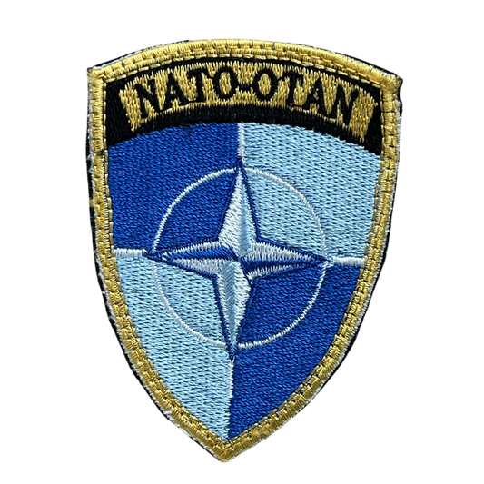 Finnish Army NATO KFOR Sleeve Patch